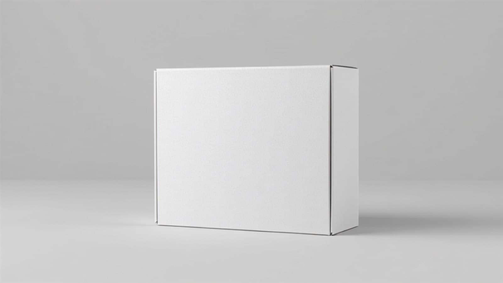Caixa de produto — em pé, 3D