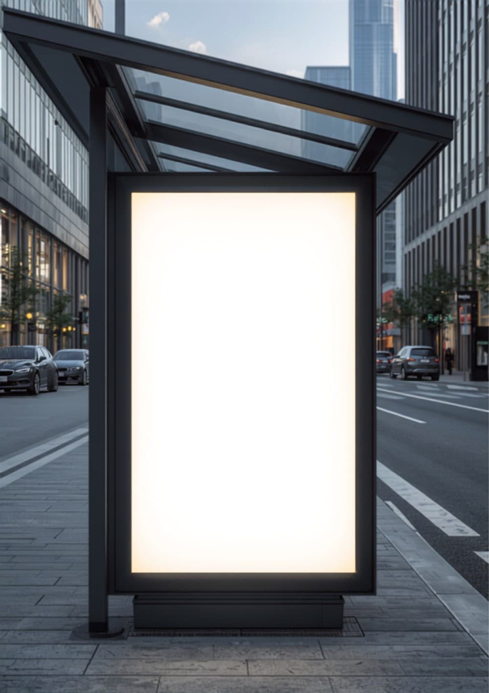 Painel — rua da cidade