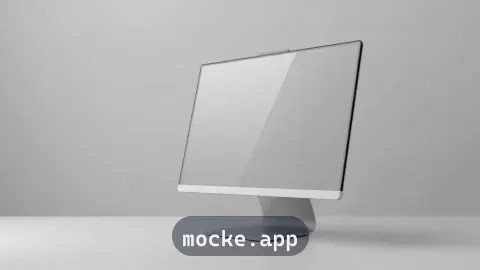 Monitor — ângulo 3/4