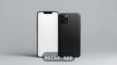 Smartphone — frente e verso