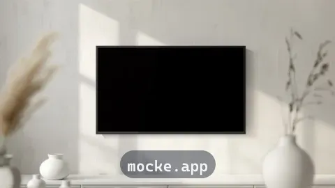 Smart TV na parede
