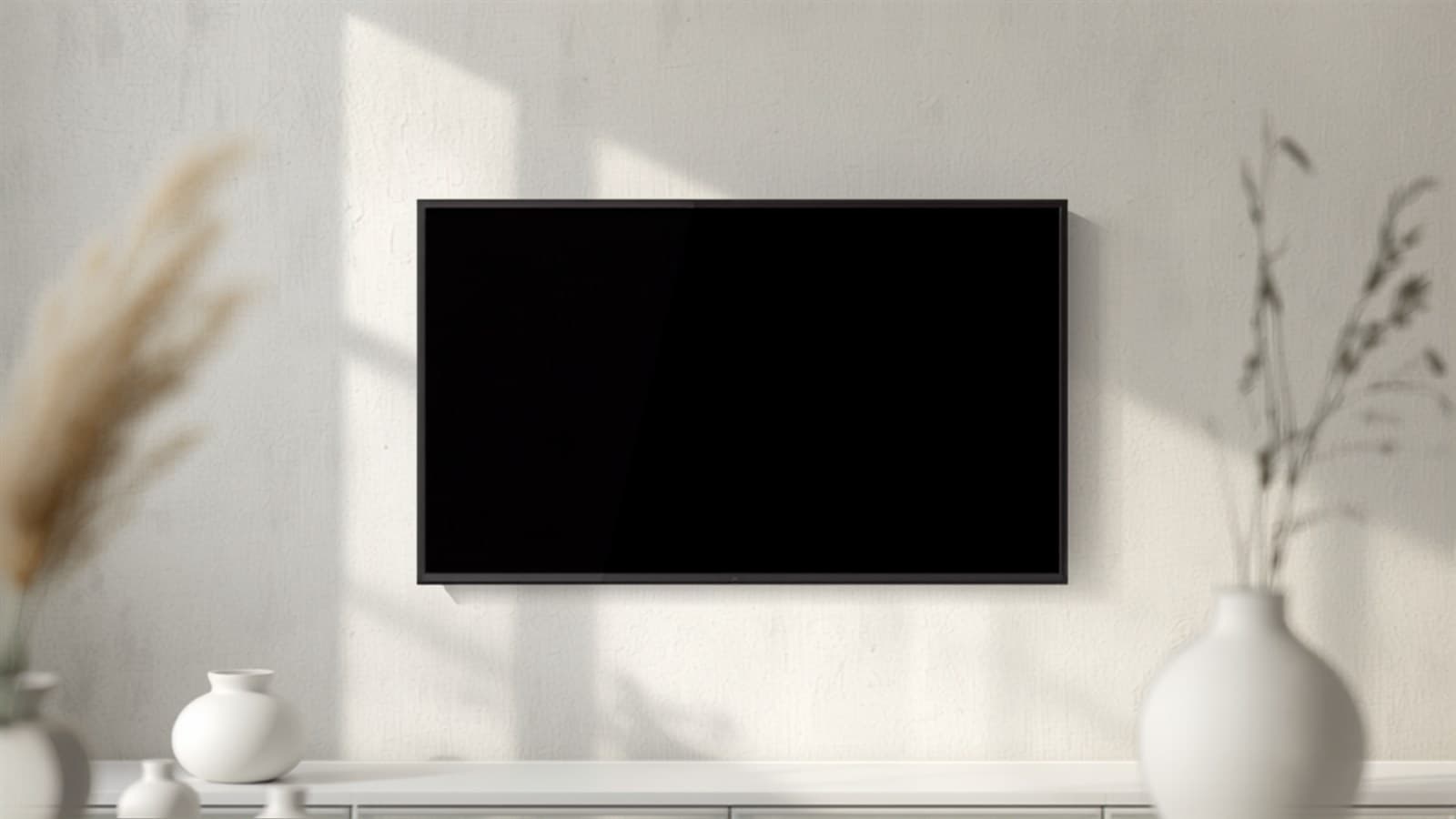Smart TV na parede